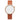 TOMI Women's Minimalist Style Leather Watch Women's Small Disc Scaleless Fashion Watch Minimalist Women's Leisure Quartz Watch - Sergio Cavelli